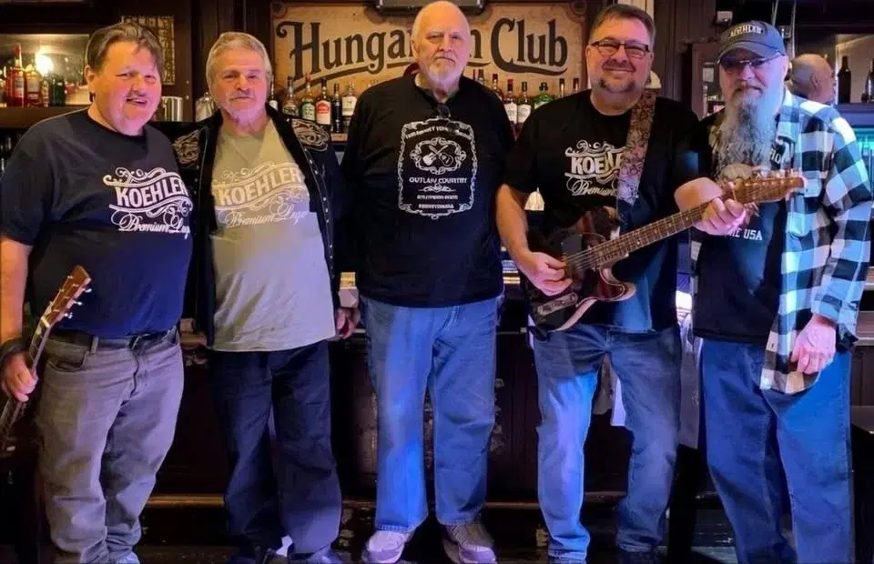 THE HONKY TONK HEROES AT THE HUNGARIAN CLUB IN ZELIONOPLE