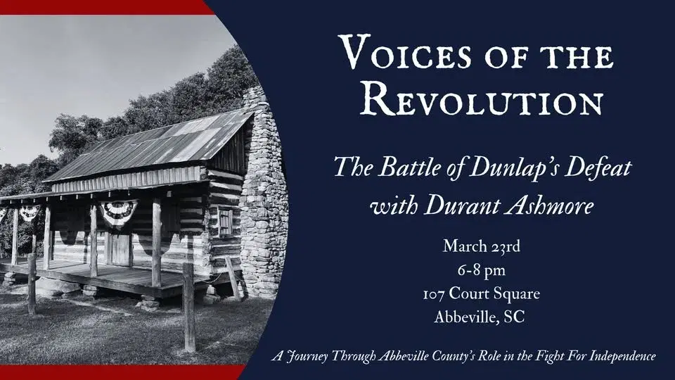 Voices of the Revolution Speaker Series: The Battle of Dunlap’s Defeat
