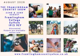 The Framlingham Country Show
