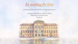 En middag för livet 2026