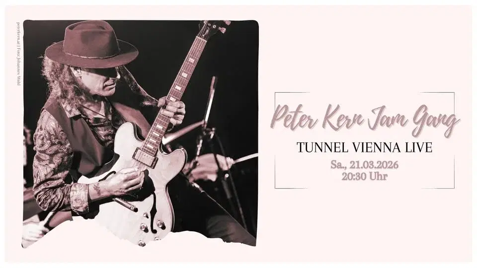 Peter Kern Jam Gang im Tunnel Vienna Live