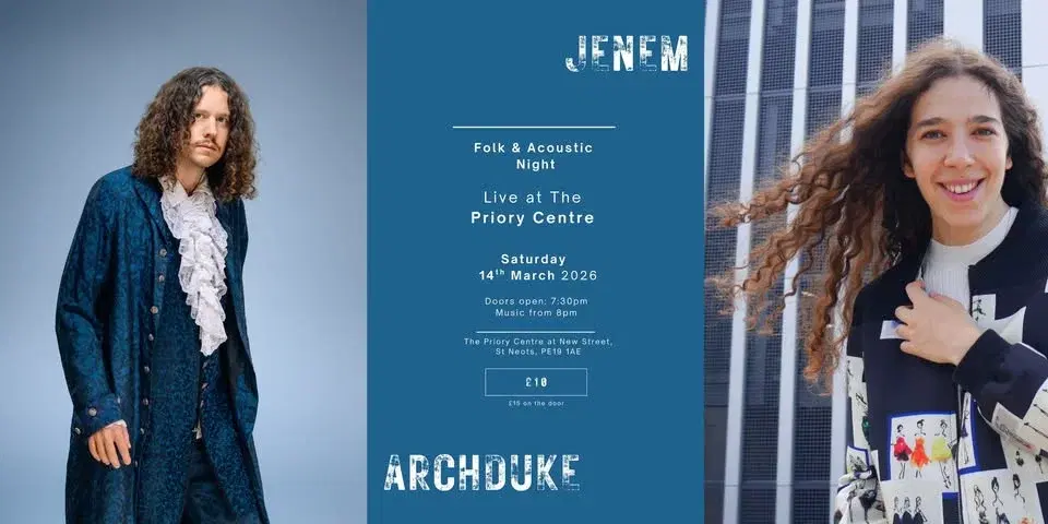 Folk & Acoustic Evening with Jenem and Archduke