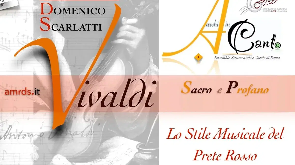 Vivaldi Sacro e Profano - Lo Stile Musicale del Prete Rosso
