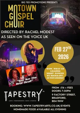 THE MOTOWN GOSPEL CHOIR - DIRECTED BY RACHEL MODEST AS SEEN ON THE VOICE UK