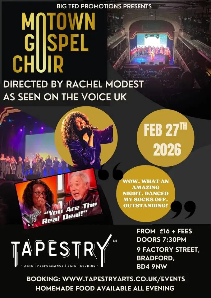 THE MOTOWN GOSPEL CHOIR - DIRECTED BY RACHEL MODEST AS SEEN ON THE VOICE UK