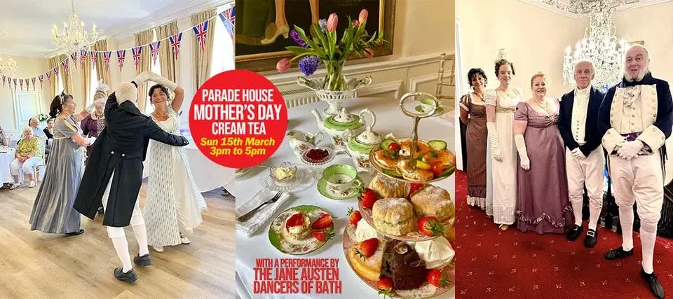 Parade House Mother's Day Cream Tea with the Jane Austen Dancers of Bath