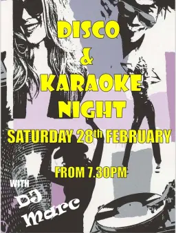Disco And Karaoke Night