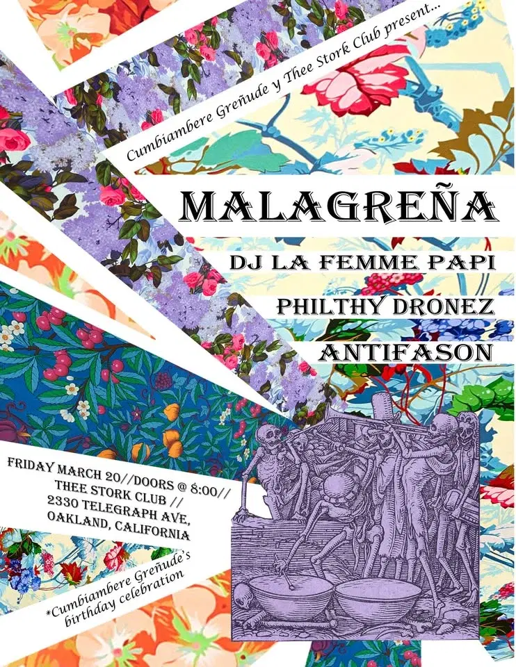 Mala Greña, Philthy Dronez, AntiFaSon, DJ La Femme Papi