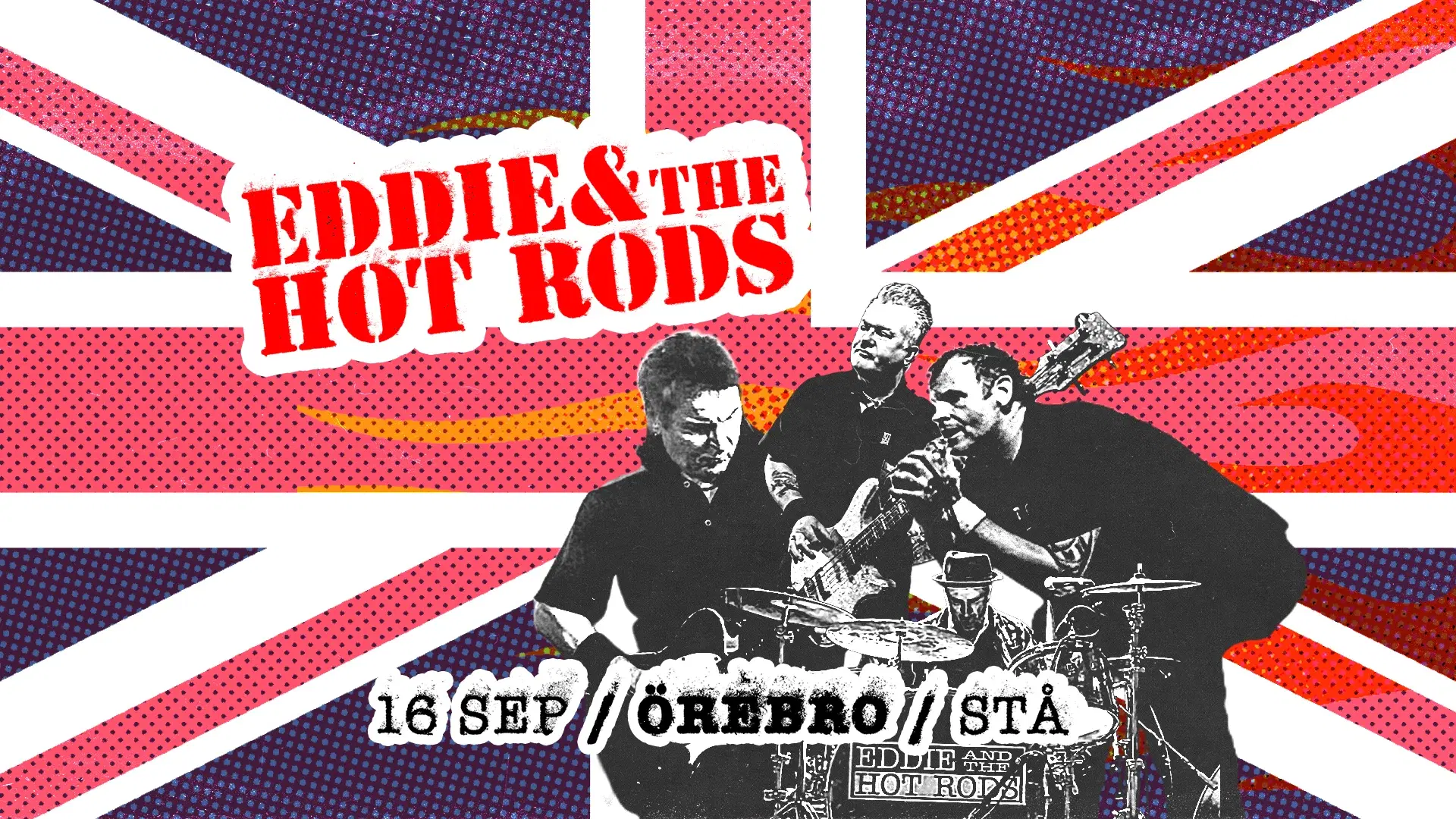 Eddie & the Hot Rods (UK) - STÅ