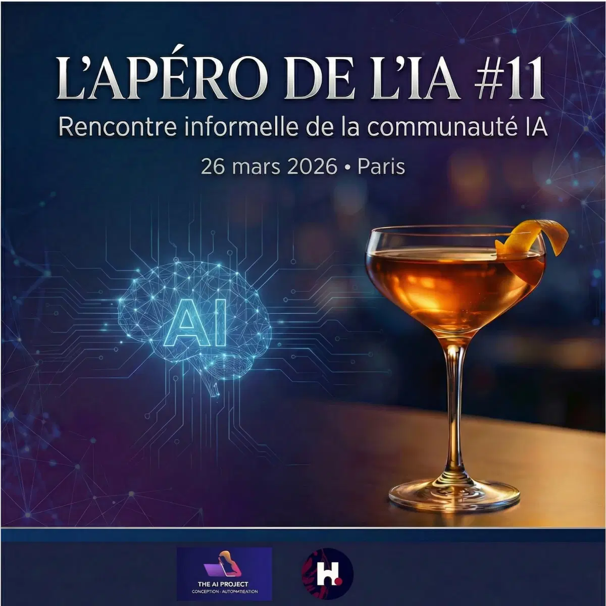 L'Apéro de l'IA #11 : Le rendez-vous de la communauté IA à Paris