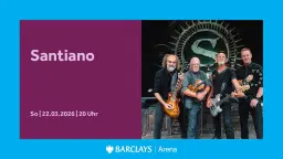 Santiano | Barclays Arena Hamburg