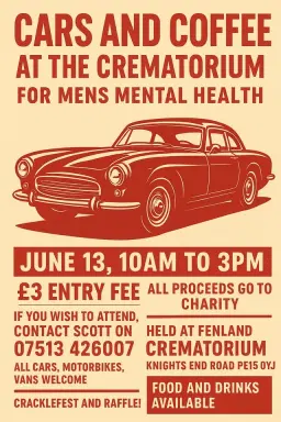 Cars n Coffee At The Crem - 13th June 2026