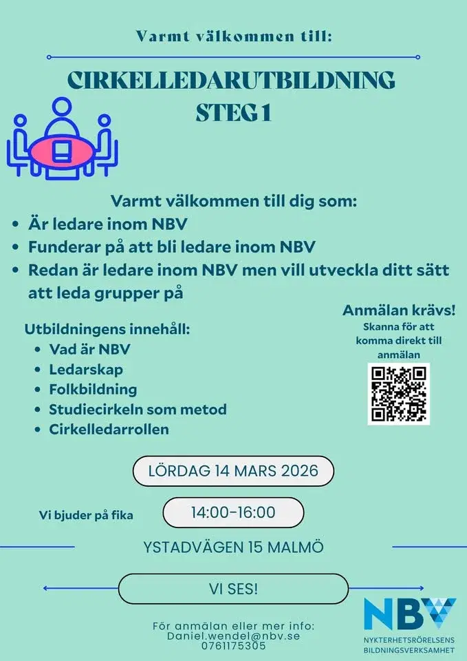 Cirkelledarutbildning i Malmö