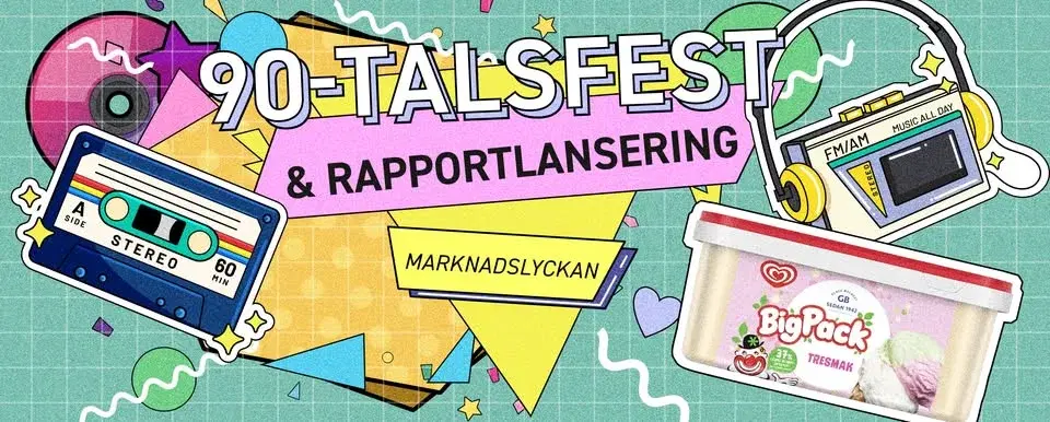 90-talsfest och rapportlansering: Marknadslyckan