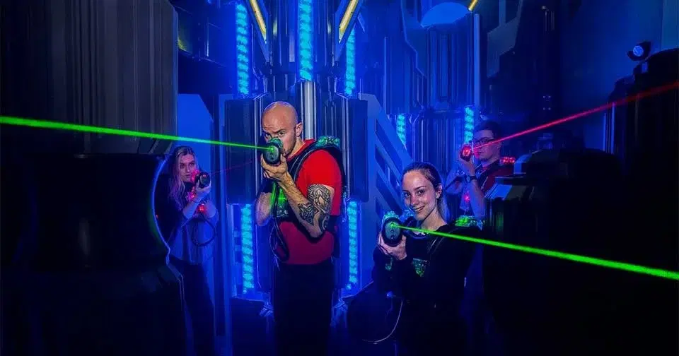 Tag, You’re It: Glow-in-the-Dark Laser Tag