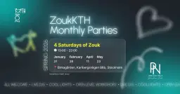 February Zouk Party in Stockholm - by ZoukKTH