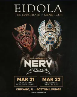 Eidola "The Eviscerate // Mend Tour" Night 1