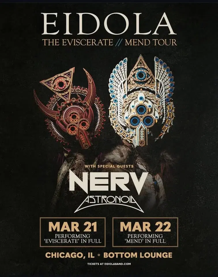 Eidola "The Eviscerate // Mend Tour" Night 1