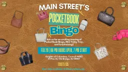 Main Street Theatre Company’s Pocketbook Bingo