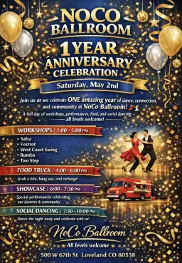 NoCo Ballroom - One Year Anniversary!