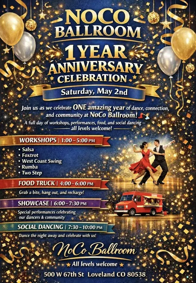 NoCo Ballroom - One Year Anniversary!
