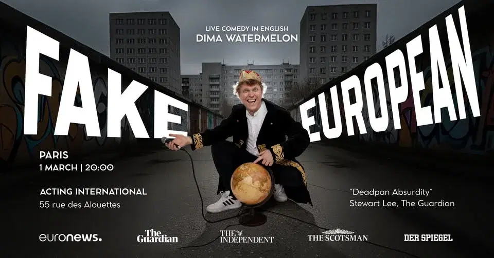 Dima Watermelon: Fake European | Stand-Up Comedy in Paris