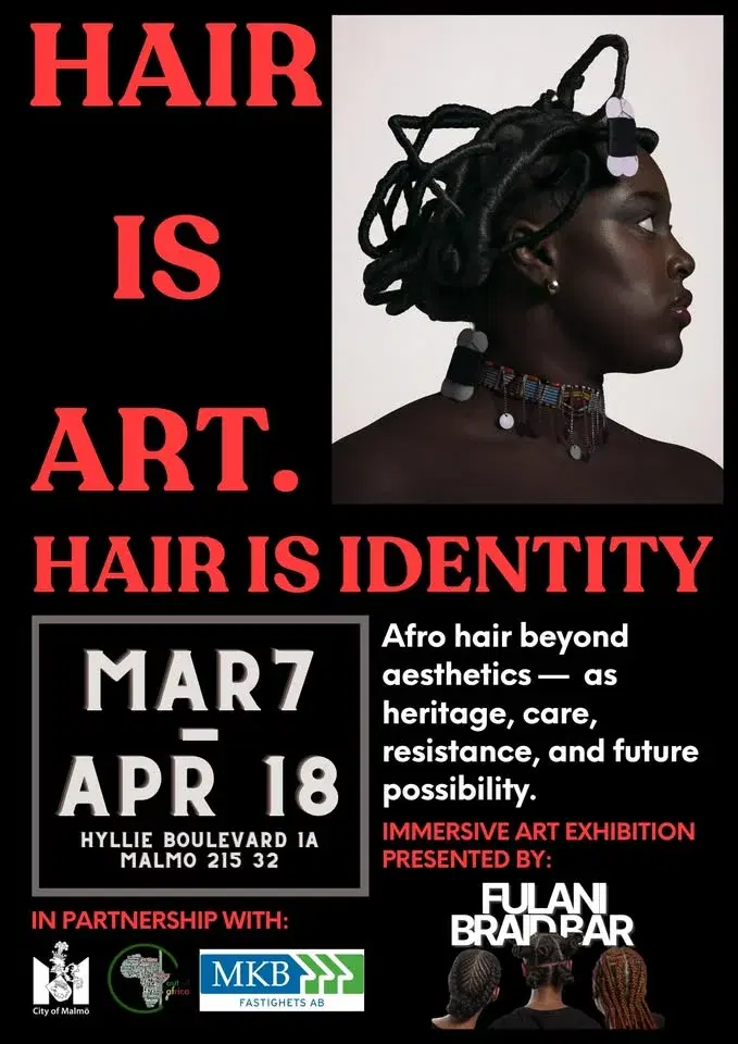 HAIR IS ART, HAIR IS IDENTITY UTSTÄLLNING