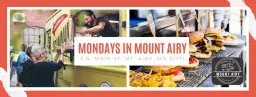 Mondays in Mount Airy Weekly Food Truck Event