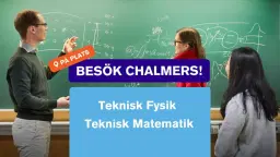 Teknisk Fysik & Teknisk Matematik (300 hp)