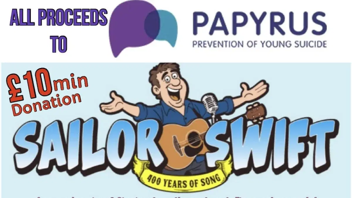 Papyrus Charity Night - Sailor Swift!