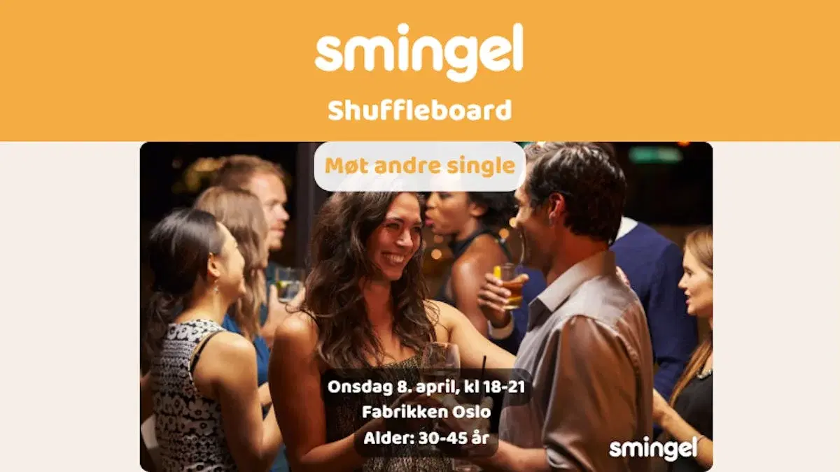 Smingel Shuffleboard (30-45 år)