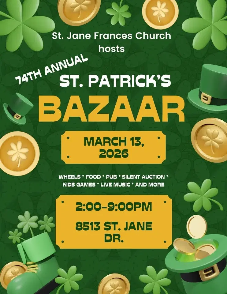 74th SJF St. Patrick's Bazaar