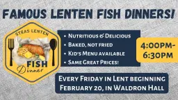 StEAS Lenten Fish Dinners