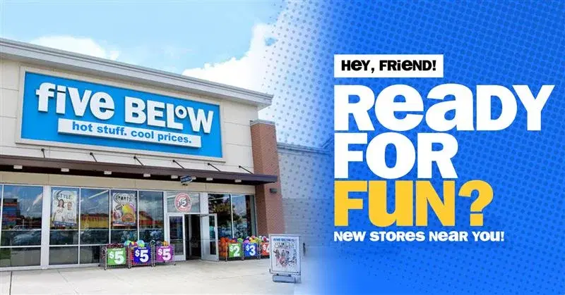 Five Below Grand Opening Weekend!