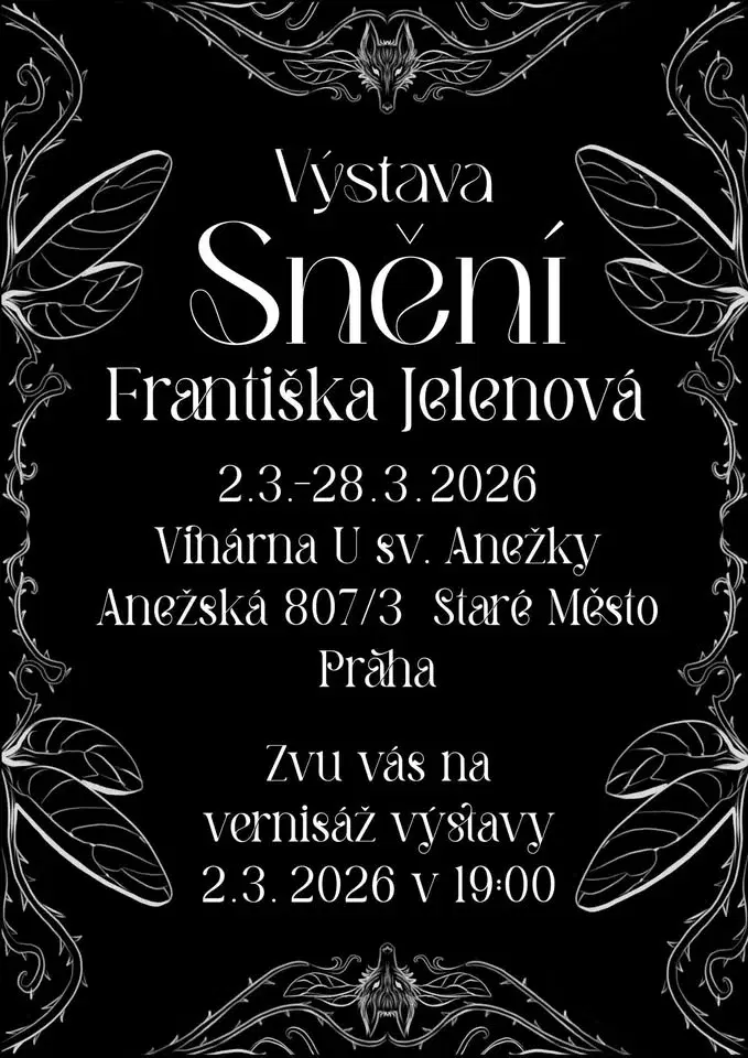 Vernisáž výstavy Snění