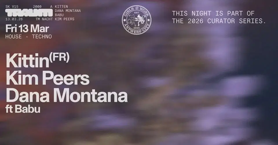 TRAUM x Girls @ Work: Kittin & Kim Peers