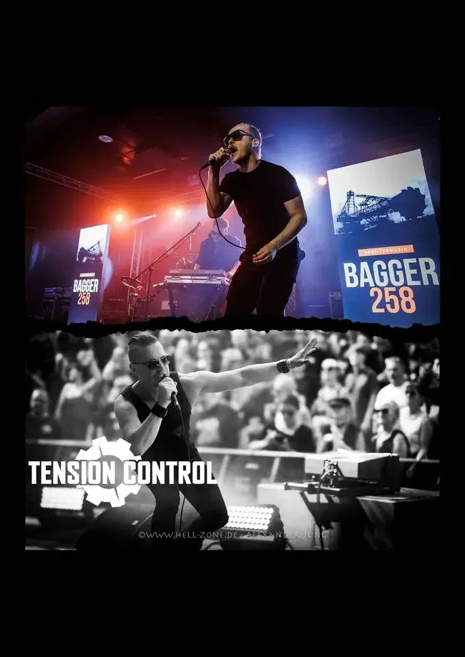 German EBM night - Tension Control & Bagger 258 live!