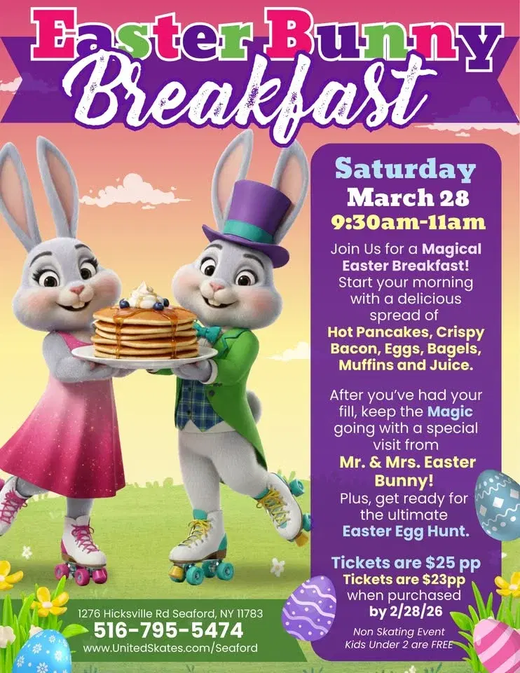 Breakfast with the Easter Bunny