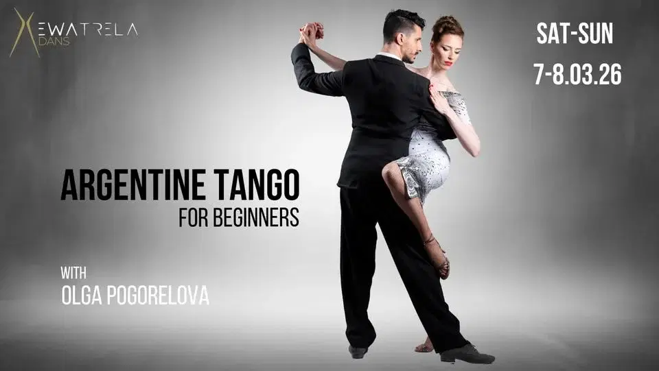 ARGENTINE TANGO for beginners with OLGA POGORELOVA 7-8.03.2026