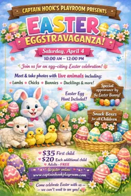 EASTER EGGSTRAVAGANZA!