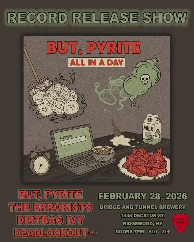 KDR Presents: But, Pyrite Record Release Show @ Bridge and Tunnel Brewery