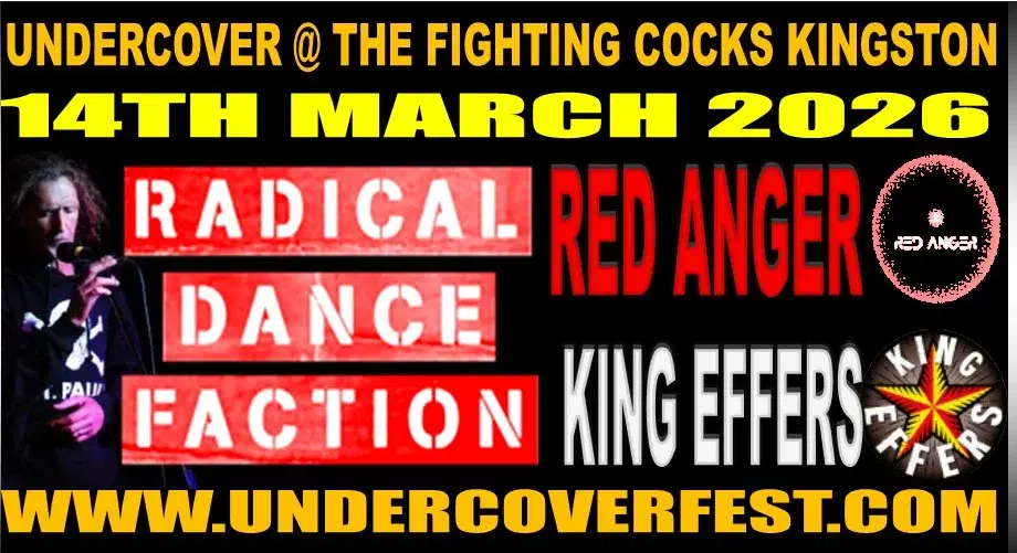 Radical Dance Faction, Red Anger, King Effers Go Undercover in Kingston