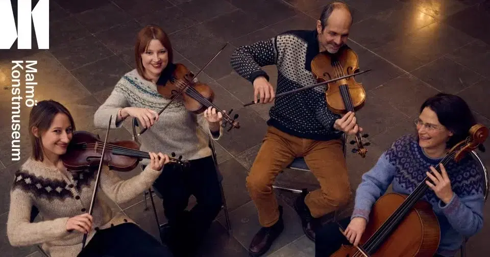 En musikalisk vandring genom Samlingen med Bellevue String Quartet