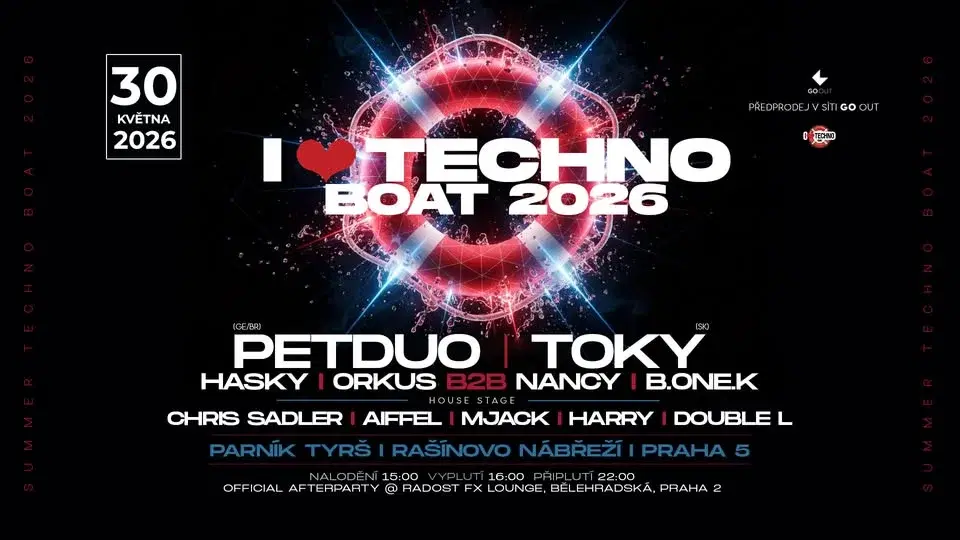 I Love Techno Boat 2026