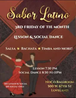 Sabor Latino Dance Lesson and Social Party
