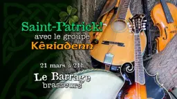 Show de la St-Patrick avec Kêriadenn au Barrage!