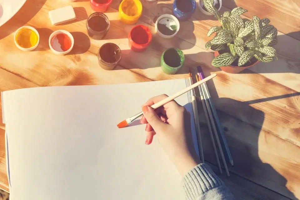 Akvarell och teckningscirkel kväll i Katrineholm