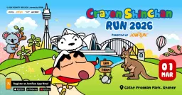 Crayon ShinChan Run 2026 Powered By JomRun® - Australia