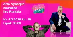 Pajan klubilla, Arto Nybergin seurassa - Iiro Rantala