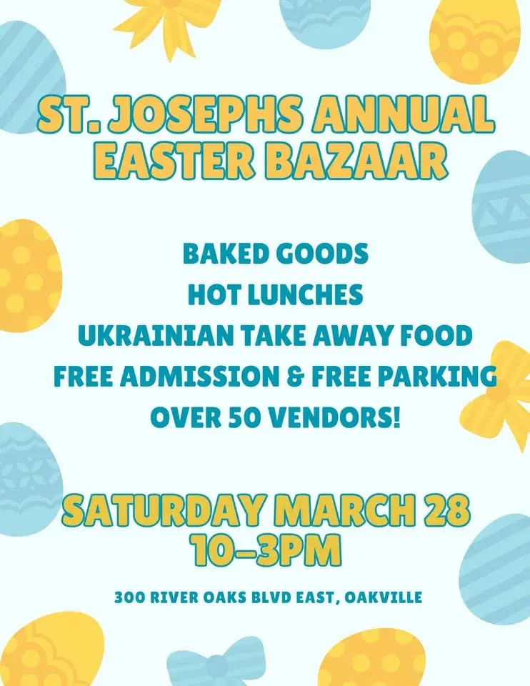 ST. JOSEPH'S ANNUAL EASTER BAZAAR